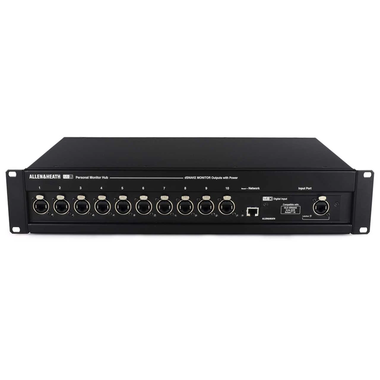 Allen & Heath ME-U 10 Port Power Over Ethernet Hub With Built-In HTML Browser 1 Allen & Heath ME-U 10 Port Power Over Ethernet Hub With Built-In HTML Browser