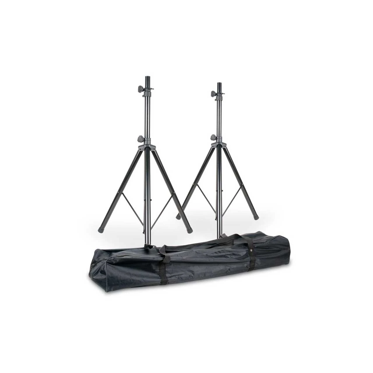 ADJ SPSX2B Two Universal ACCU STAND Speaker Stands And Carry Bag 1 ADJ SPSX2B Two Universal ACCU STAND Speaker Stands And Carry Bag