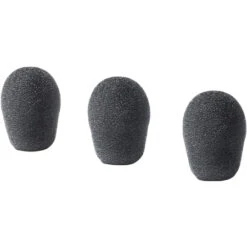 Audio-Technica AT8158 Windscreens For PRO 92cW (3-pack) - Black