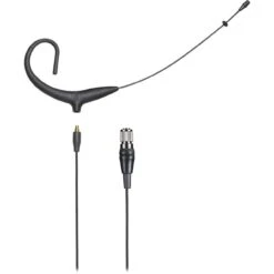 Audio-Technica BP892xcH MicroSet Omni Condenser Headworn Wireless Mic - Detachable Cable W/ CH Connector - Black