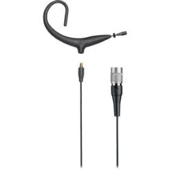 Audio-Technica BP893xcW MicroSet Omni Condenser Headworn Wireless Mic - Detachable Cable W/ CW Connector - Black