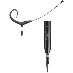 Audio-Technica BP894x MicroSet Cardioid Condenser Headworn Mic - Detachable Cable & AT8545 Power Module - Black