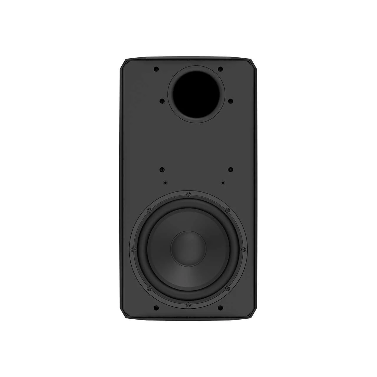 AtlasIED AS-10ST-B AS Series 10-Inch Weather Resistant Surface Mount 1200 Watt Subwoofer - Passive - Black 2 AtlasIED AS-10ST-B AS Series 10-Inch Weather Resistant Surface Mount 1200 Watt Subwoofer - Passive - Black - Image 2