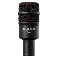 Audix D4 Hypercardioid Dynamic Drum And Instrument Mic - 40Hz-18kHz