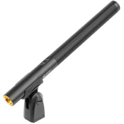 Azden SGM-250H Professional Hypercardioid Shotgun Microphone With Clip And Carrying Case