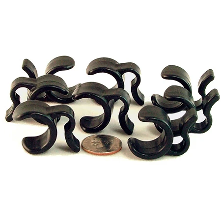 WindTech CC-1 Microphone Stand Cable Clips For 5/8 To 3/4-Inch Tubes - 8 Pack 1 WindTech CC-1 Microphone Stand Cable Clips For 5/8 To 3/4-Inch Tubes - 8 Pack