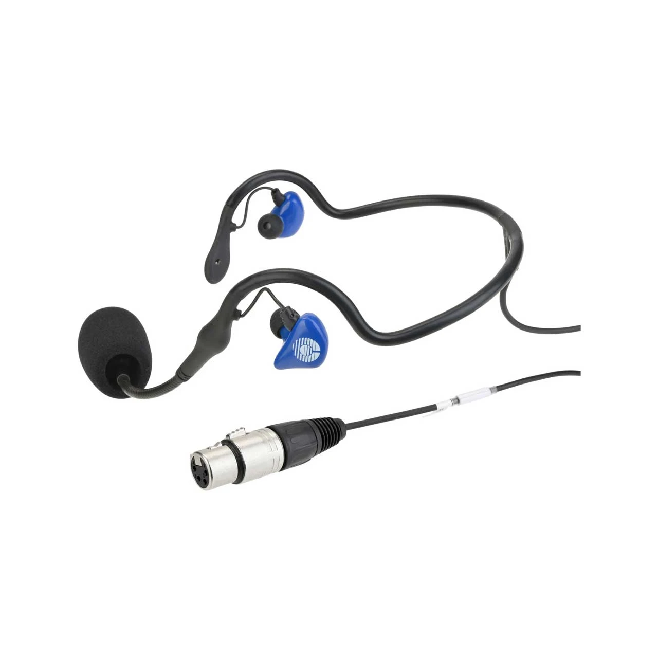 Clear Com CC-70-X4 Lightweight Wrap Around Dual Ear XLR4 Pin Female Headset Mic - 100Hz-14kHz 1 Clear Com CC-70-X4 Lightweight Wrap Around Dual Ear XLR4 Pin Female Headset Mic - 100Hz-14kHz