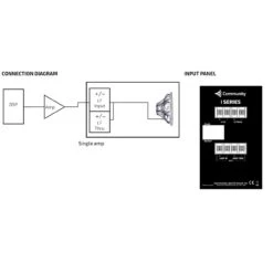 Community IS6-112B Medium Power 12 Inch Subwoofer Black -Microphone Shop CMTY IS6 112B 3