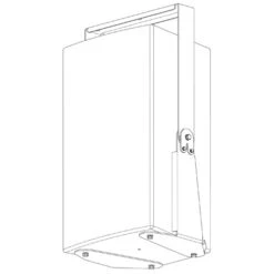 Community VB-VY8W Vertical Yoke For V2-8 - White