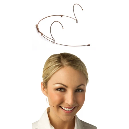 Countryman H6OW6LXLR H6 Omnidirectional Headset - XLR Light Beige 1 Countryman H6OW6LXLR H6 Omnidirectional Headset - XLR Light Beige