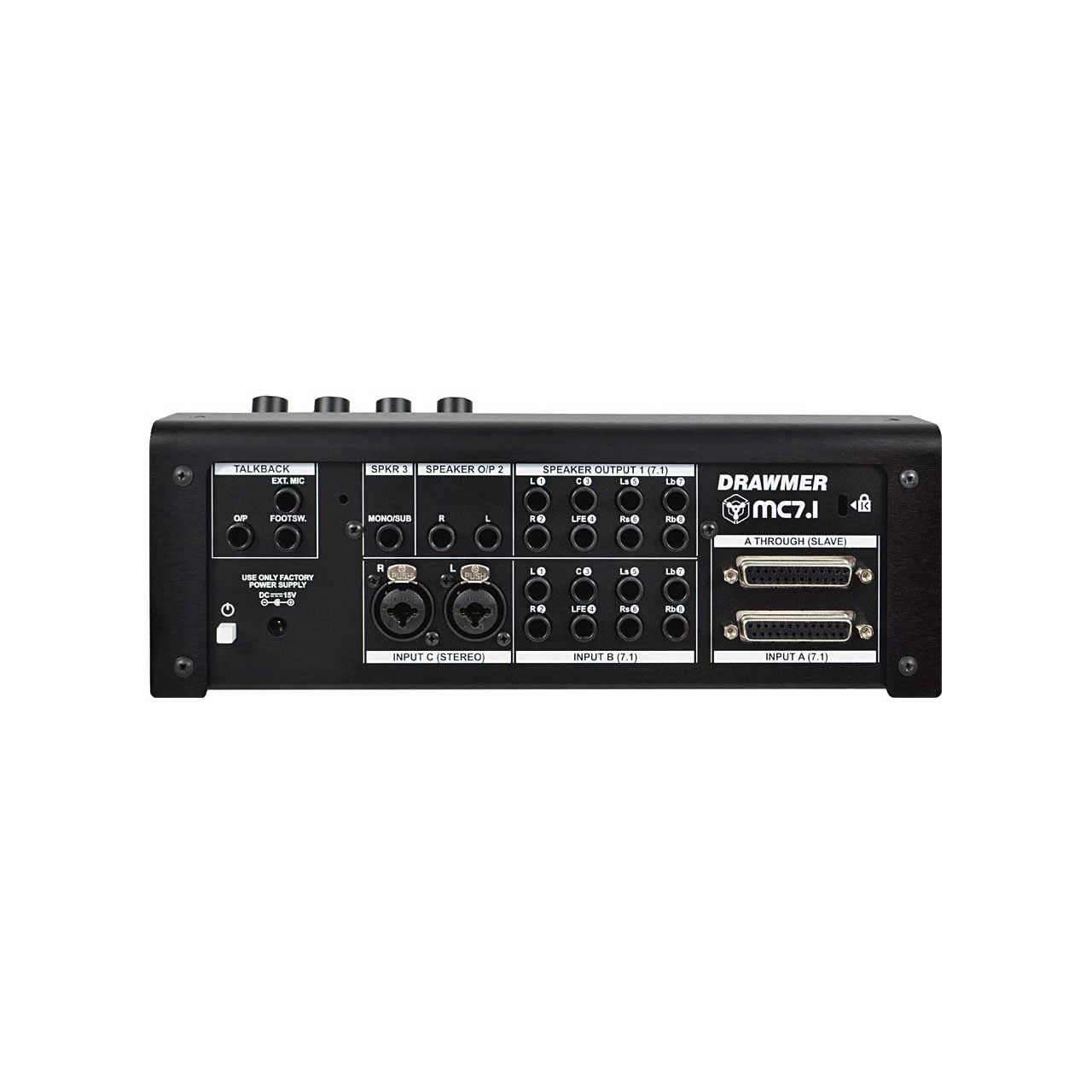 Drawmer MC7.1 20 Input Source 7.1 / 5.1 Surround Monitor Controller 2 Drawmer MC7.1 20 Input Source 7.1 / 5.1 Surround Monitor Controller - Image 2