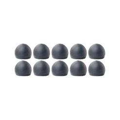 Shure EASFX1-10L Large Version Grey Soft Flex Replacement Sleeves For Shure Sound Isolating Earphones. 5 Pair