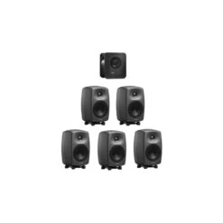 Genelec 8030 LSE Broadcast Pak 5.1 Speaker System - Five 8030CPs & One 7050CPM Subwoofer - Producer Finish