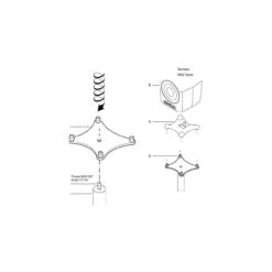 Genelec 8051-408 Studio Monitor Stand Plate For 8X50/8351 Iso-Pod - Black 5 Genelec 8051-408 Studio Monitor Stand Plate For 8X50/8351 Iso-Pod - Black -Microphone Shop GNC 8051 408 2