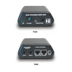 Henry Engineering MultiPhones MiniPod Compact Stereo Headphone Amplifier