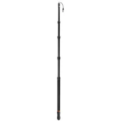 E-Image BA12P Aluminum Telescoping Boom Pole With Internal Cable And XLR Base - 12 Foot