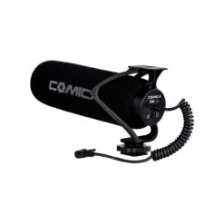 Comica CVM-V30 LITE B Electret SuperCardioid Directional Condenser Shotgun Video Microphone - Black