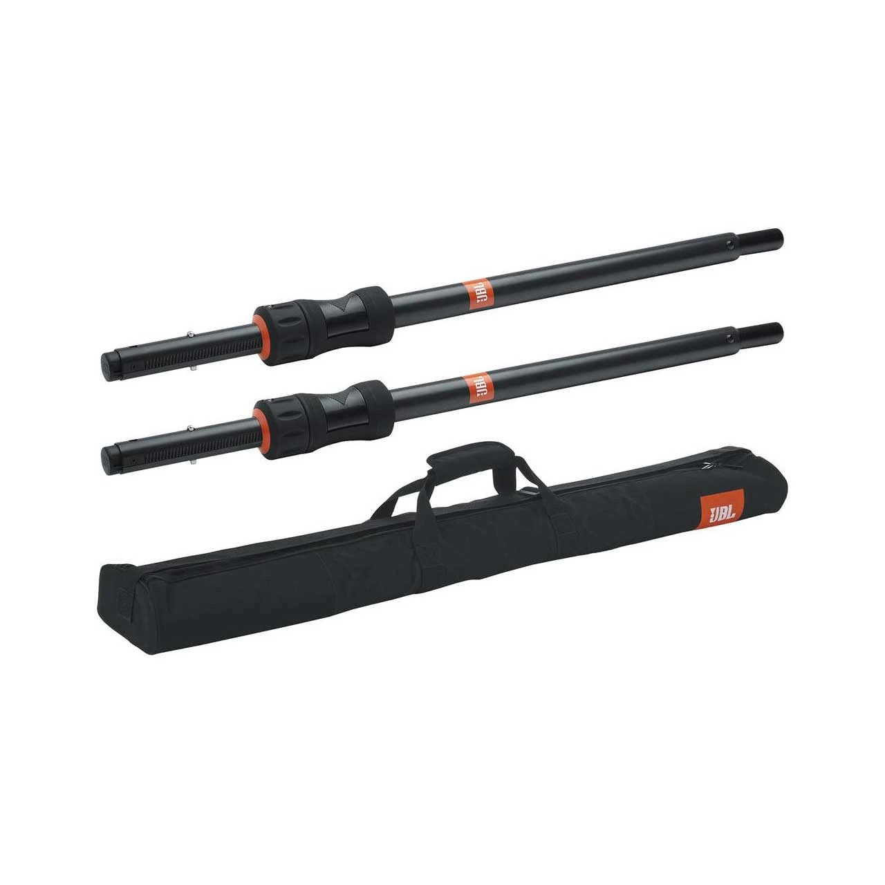 JBL SUBPOLEPROSET Set Of Two - Piston-Assist Automatic Lift Speaker Sub Poles With Carrying Bag 1 JBL SUBPOLEPROSET Set Of Two - Piston-Assist Automatic Lift Speaker Sub Poles With Carrying Bag