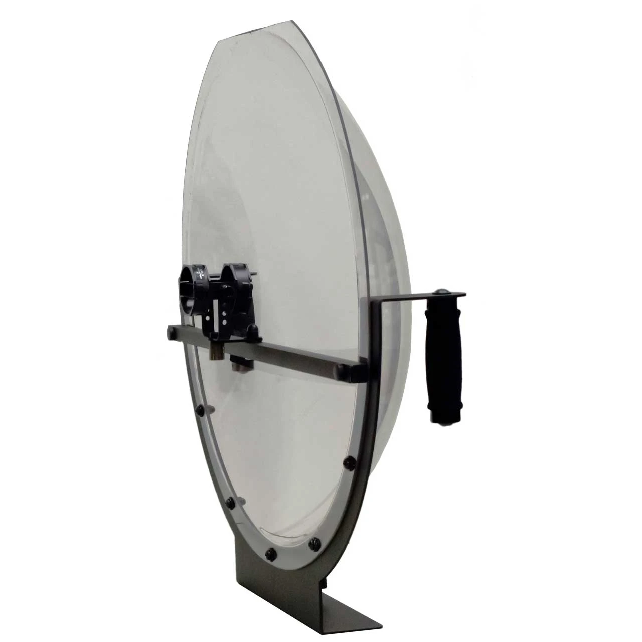 JonyShot2 Parabolic 24In Clear Acrylic Dome W/Isolated Mic Mount (Mic Not Included) 2 JonyShot2 Parabolic 24In Clear Acrylic Dome W/Isolated Mic Mount (Mic Not Included) - Image 2