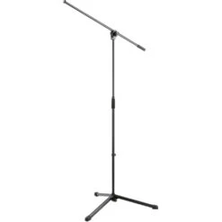 K&M KM-254 Tripod Microphone Stand With Boom - Black