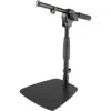 K&M 25995 Tabletop Microphone Stand With Short Boom Arm - Black