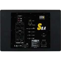 KRK S8.4-NA S10 Generation 4 Studio Subwoofer - 8 Inch - 120V - 109 Watts - Black -Microphone Shop KRK S8 4 NA 2