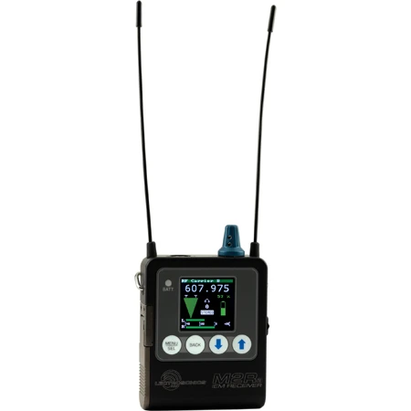 Lectrosonics M2Ra-A1B1 Beltpack Digital Stereo IEM/IFB Receiver - 470.100 MHz - 607.950 MHz 1 Lectrosonics M2Ra-A1B1 Beltpack Digital Stereo IEM/IFB Receiver - 470.100 MHz - 607.950 MHz