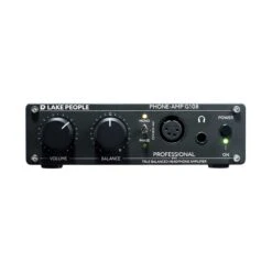 Lake People G108 Stereo Headphone Amp With Balanced Input And 2 Outputs - XLR