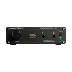 Lake People G111 MKII Stereo Headphone Amp With Balanced Input And 2 Outputs - XLR / RCA