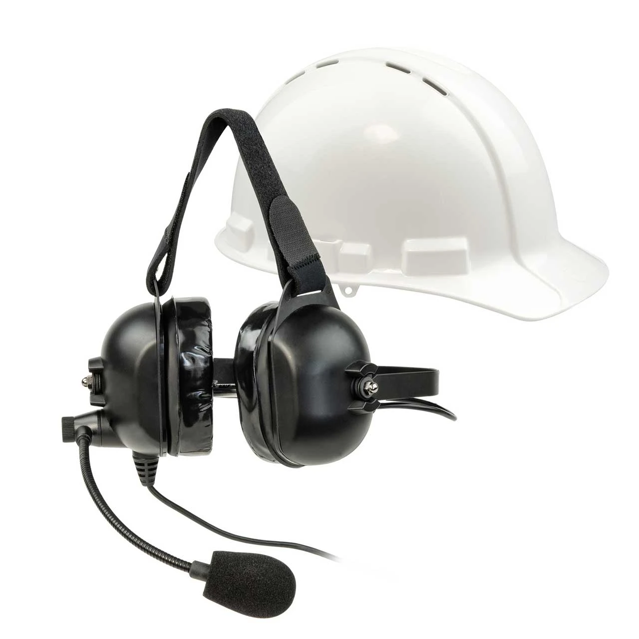 Listen Technologies LA-455 ListenTALK Headset 5 (Over Ears Industrial With Boom Mic) 1 Listen Technologies LA-455 ListenTALK Headset 5 (Over Ears Industrial With Boom Mic)