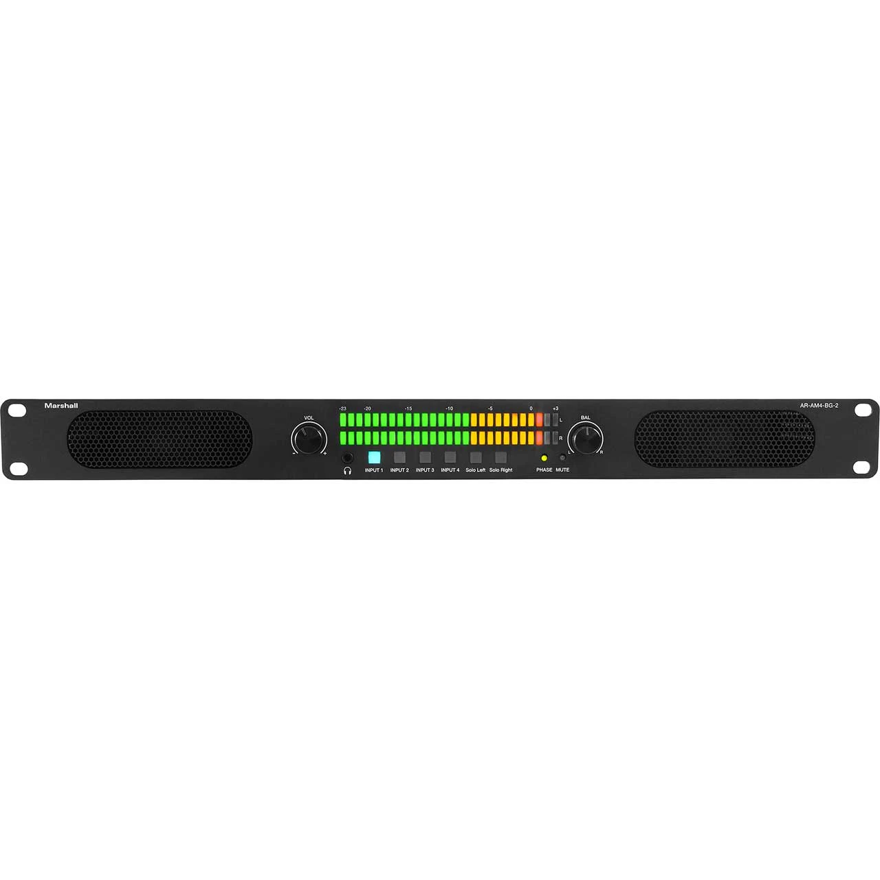 Marshall AR-AM4-BG-2 4x1 Rackmount Stereo Analog Audio Monitoring System 2 Marshall AR-AM4-BG-2 4x1 Rackmount Stereo Analog Audio Monitoring System - Image 2