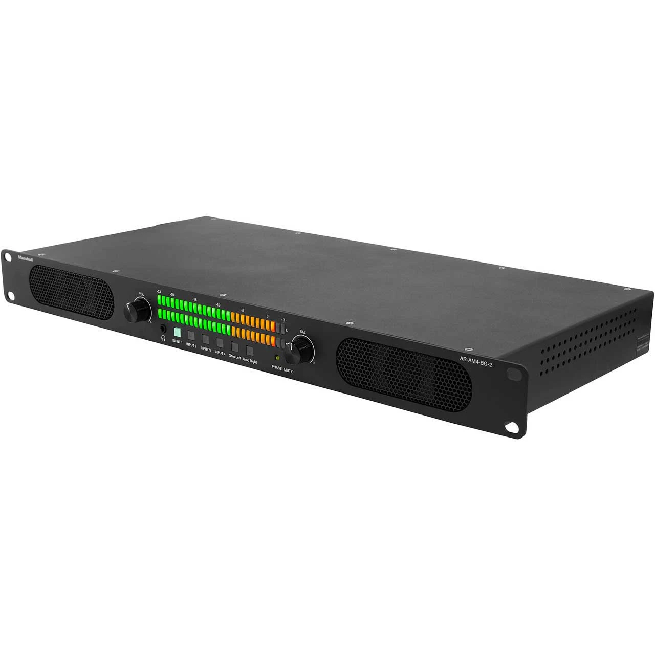 Marshall AR-AM4-BG-2 4x1 Rackmount Stereo Analog Audio Monitoring System 3 Marshall AR-AM4-BG-2 4x1 Rackmount Stereo Analog Audio Monitoring System - Image 3