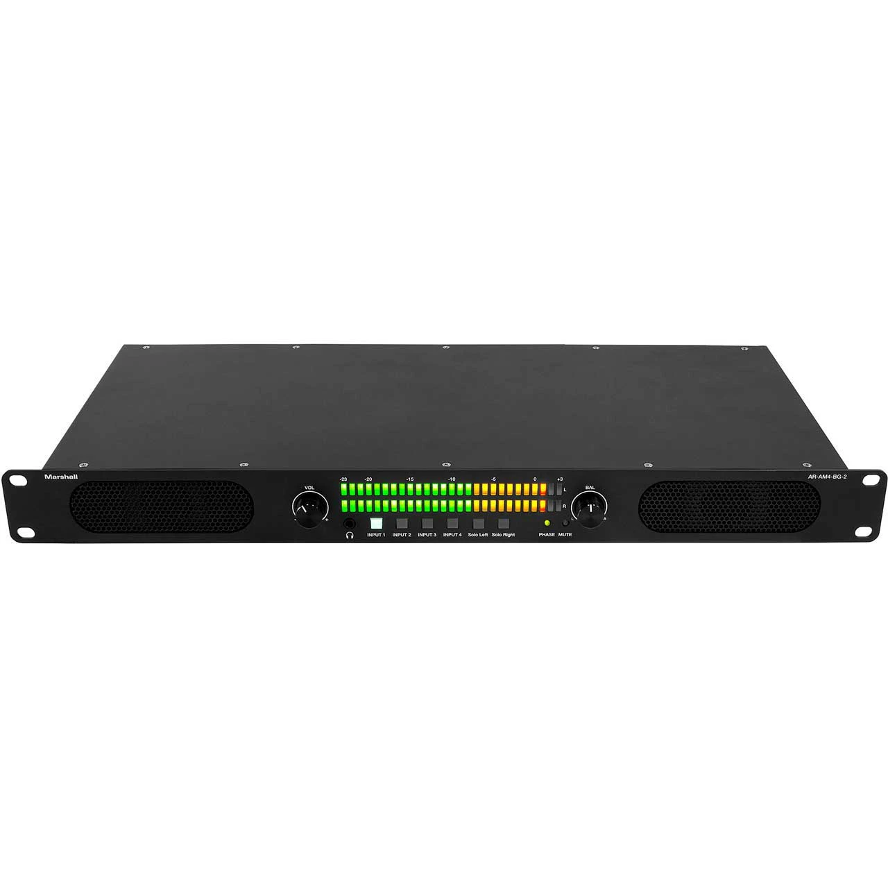 Marshall AR-AM4-BG-2 4x1 Rackmount Stereo Analog Audio Monitoring System 4 Marshall AR-AM4-BG-2 4x1 Rackmount Stereo Analog Audio Monitoring System - Image 4