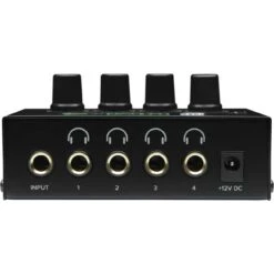 Mackie HM-4 4-Way Headphone Amplifier -Microphone Shop MCK HM 4 2