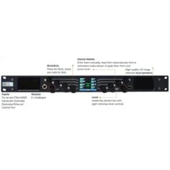 TSL Products MPA1-MIX-MADI-V-1 1RU MADI Audio Mixing Monitor - Optimized For Use In Production Environments - 64 Channel