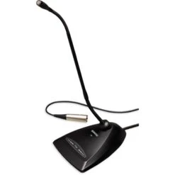 Shure MX418D/C 18-Inch Gooseneck Mic Desktop Base & 10ft Cable W/ Cardioid Capsule
