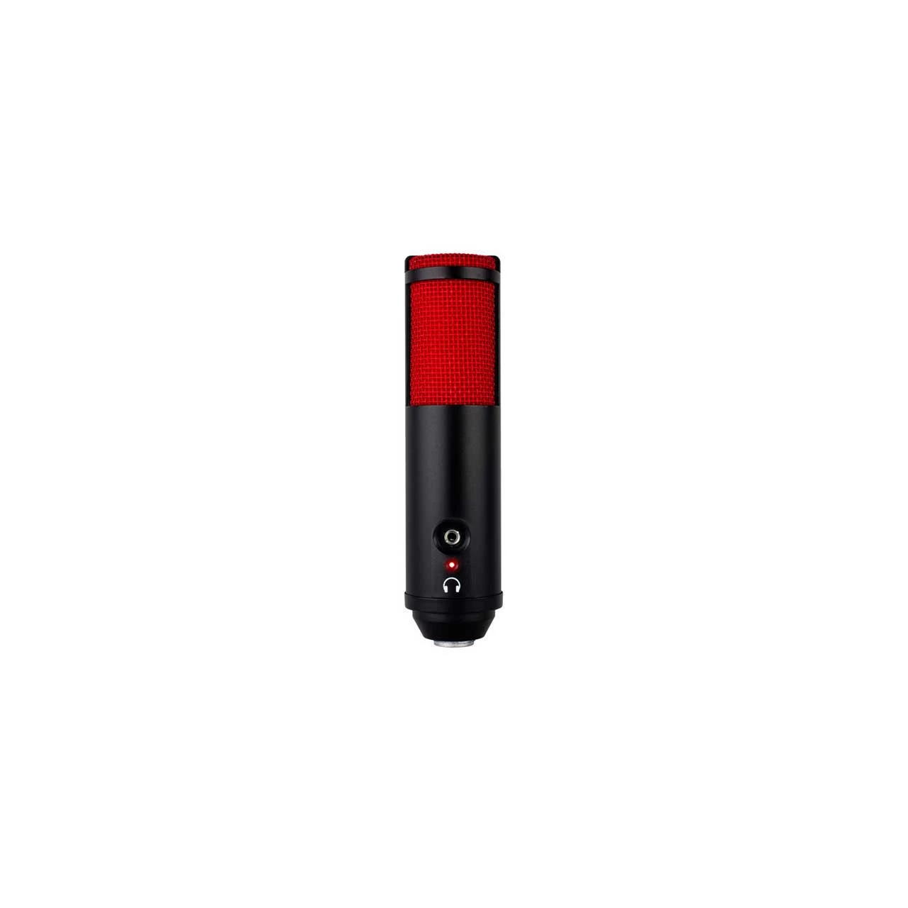MXL MXLTEMPOKR TEMPO USB 2.0 Condenser Microphone With Headphone Jack - Black Body/Red Grill 3 MXL MXLTEMPOKR TEMPO USB 2.0 Condenser Microphone With Headphone Jack - Black Body/Red Grill - Image 3