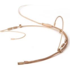 Point Source Audio CX2-8D Cross-Function Omni/Cardioid Headset Mic W/ Lockable 3.5mm X-Connector For Sennheiser - Beige