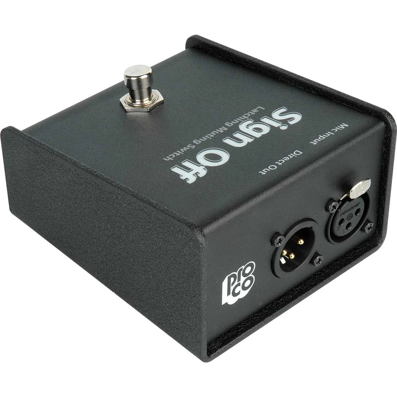 Cough Drop Sign Off Passive Momentary Mic Muting Switch With Latching Switch 2 Cough Drop Sign Off Passive Momentary Mic Muting Switch With Latching Switch - Image 2