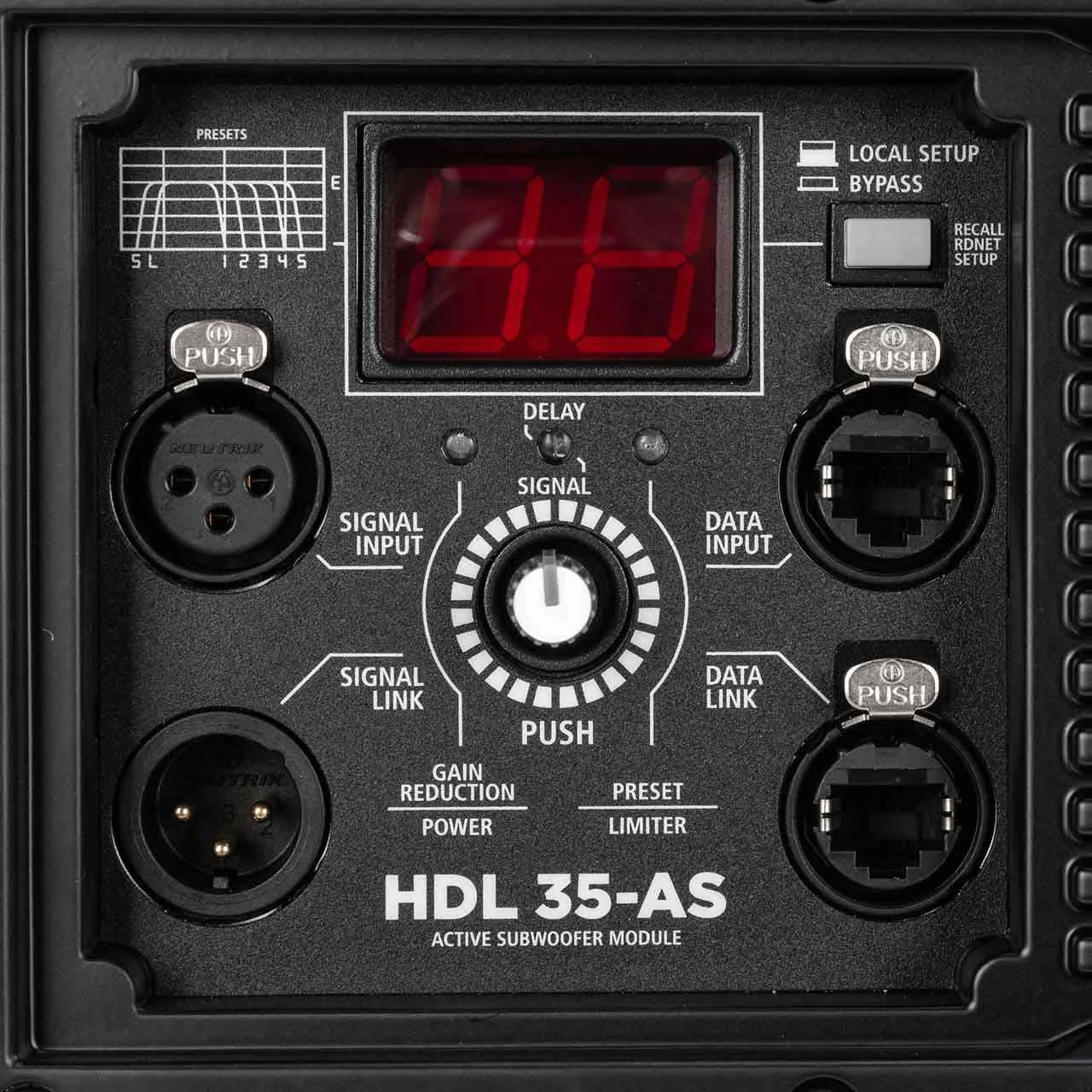 RCF HDL35-AS Active Compact Flyable Subwoofer - Black 5 RCF HDL35-AS Active Compact Flyable Subwoofer - Black - Image 5