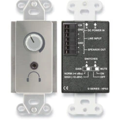 RDL DS-HPA3 3.5 Watt Audio Power And Headphone Amplifier