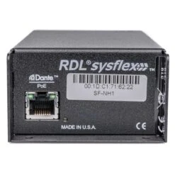 RDL SF-NH1 Network To Stereo Headphone Amplifier - Bstock (New Item But Older Version That Will Not Output AES67) -Microphone Shop RDL SF NH1 BS 3