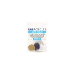 Remote Audio SC15 URSA Soft Circles Reusable Lav Mic Covers - 5x Black/5x Beige/5x White - 15 Pack