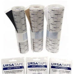 Remote Audio TAPEROLL BE URSA SOFT STRIP Hypoallergenic Moleskin Tape Roll For Camouflaging Lav Mics - 5.90 X 39.37 In