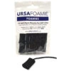 Remote Audio URS FOAMIEBL URSA Foamies Soft Foam Mounts For Lav Mics - 12 Pack In Black