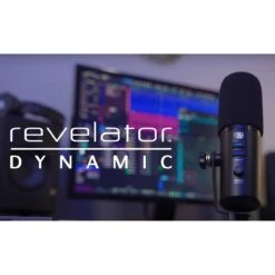 PreSonus REVELATOR DYNAMIC Professional Dynamic USB Mic For Recording/Streaming/Vocalists/Podcasters And More
