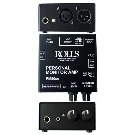Rolls PM50se Personal Monitor Amp 1 Rolls PM50se Personal Monitor Amp