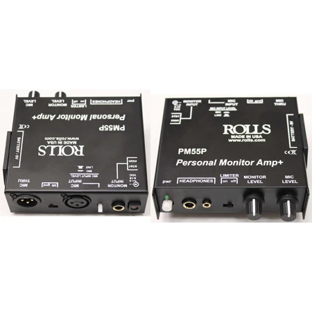 Rolls PM55P Personal Monitor Amp With Limiter 1 Rolls PM55P Personal Monitor Amp With Limiter