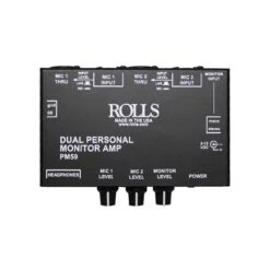 Rolls PM59 Dual Personal Monitor Amp