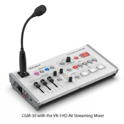 Roland CGM-30 High-Quality 300mm/11.8 Inch Adjustable Gooseneck Microphone With XLR Output -Microphone Shop ROL CGM 30 4